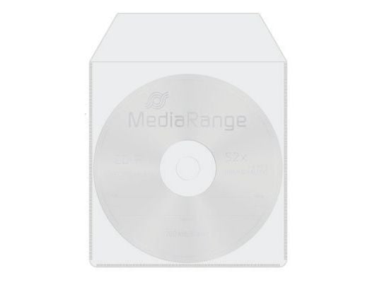 MediaRange BOX164, Gjennomsiktig, Plast, 124 mm, 124 mm, 50 stykker