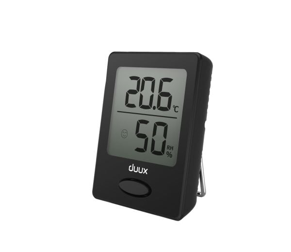 Duux DXHM02, Sisätila, Lämpötila- ja kosteusmittari, Vapaasti seisova, -40 - 60 °C, 10 - 99%, 0,1 °C