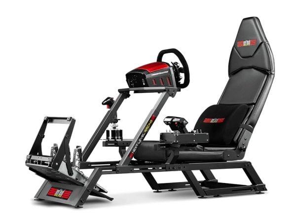 Next Level Racing F-GT - Kappløpsimulatorcockpit - matt svart