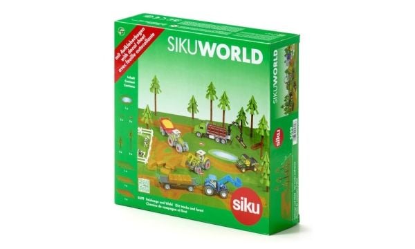Siku Dirt tracks and forest, 3 vuosi/vuosia, Muovi, Monivärinen