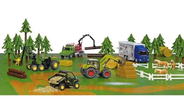 Siku Dirt tracks and forest, 3 år, Plast, Flerfarget
