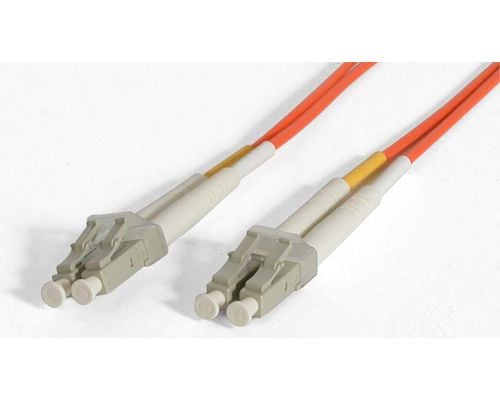 Startech 10m Fiber Optic Cable - Multimode Duplex 50/125 - LSZH - LC/LC - OM2 - LC to LC Fiber Patch Cable - Koblingskabel - LC multimodus (hann) t...