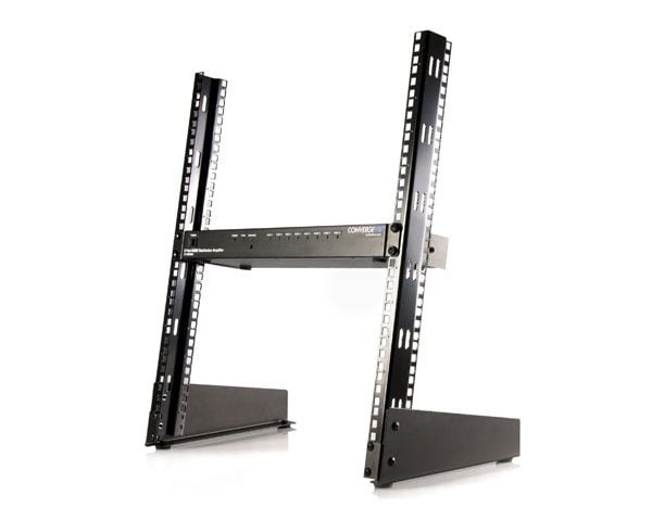 StarTech.com 12U Open Frame Network Rack - 19" 2 Post Free Standing Desktop Rack for Computer, AV, Media, IT, Data &amp; Server Room Equipment (RK1...