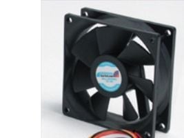 Startech 80x25mm Ball Bearing Quiet Computer Case Fan w/ TX3 Connector - 3 pin case Fan - TX3 Fan - computer case Fan (FAN8X25TX3L) - Systemviftese...