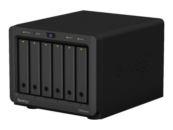 Synology Disk Station DS620slim - NAS-server - 6 fack - SATA 6Gb/s ...