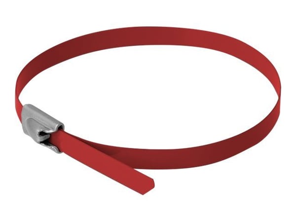 DeLOCK 18779, Terästä, Punainen, 40 cm, 4,6 mm, 10 kpl