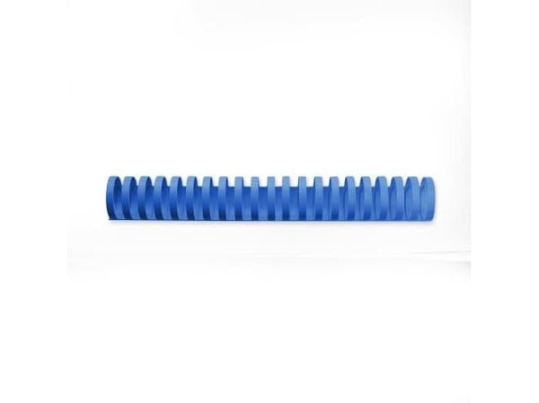 GBC CombBind - 22 mm - 21 ringar - A4 (210 x 297 mm) - 195 ark - blå - 100 stk plastbindningskam - för P/N: 2101435, 4400399, IB271106, IB271717
