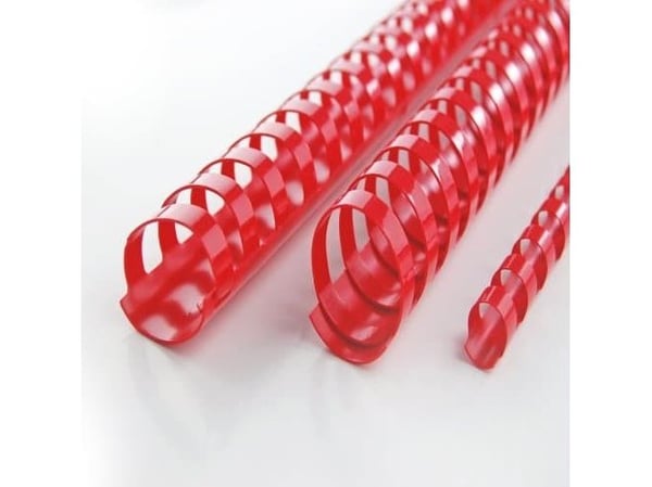 GBC CombBind - 22 mm - 21 ringar - A4 (210 x 297 mm) - 195 ark - blå - 100 stk plastbindningskam - för P/N: 2101435, 4400399, IB271106, IB271717