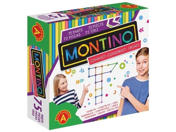 Montino 75 Kontruktionslegetøj (75 dele)