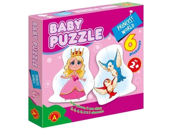 Baby Puslespil - Prinsesse (fra 24 mdr)