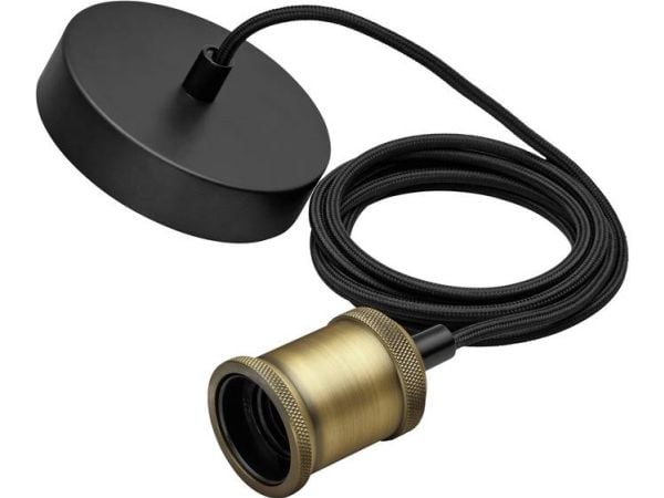 Philips Riipus Retro johto ja pistorasia E27, kultaa