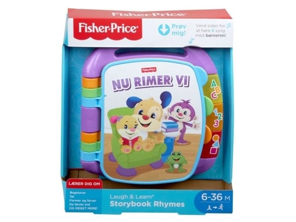 Fisher Price Laugh & Learn Storybook Rhymes Dansk