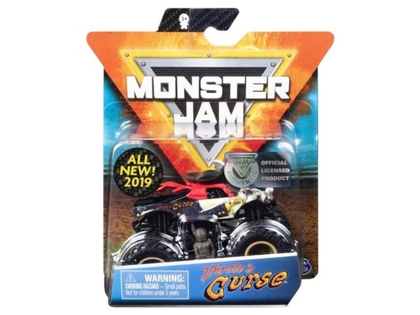 Monster Jam Original Monster Jam Truck With Wheelie Wheel In 1:64 Scale