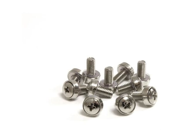 StarTech.com CABSCREWSM6, Ruuvi, Hopea, 50 kpl, 218 g