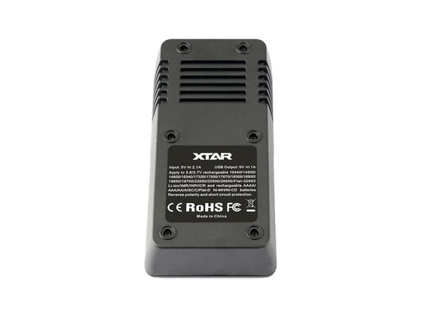 XTAR VC2, Litiumioni (Li-Ion)