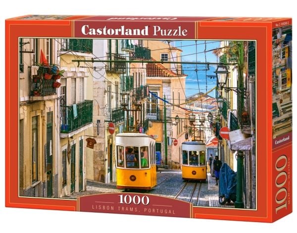 Castorland Lisbon Trams, Portugal, 1000 styck, Stad, 9 År