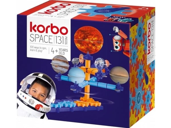 Korbo Space 131, hammaspyöräsarja, 4 vuotta, 131 kpl