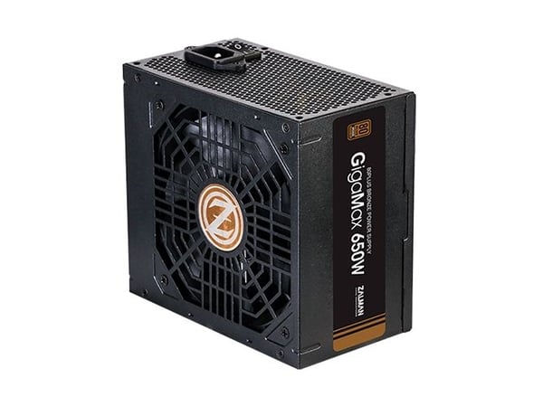 ZALMAN GigaMax ZM650-GVII - Strømforsyning (intern) - ATX12V 2.31 - 80 PLUS Bronze - AC 200-240 V - 650 watt - aktiv PFC