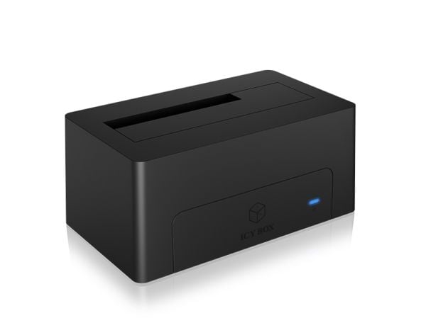 RaidSonic ICY BOX IB-1121-C31 - Lagringskontroller - 2,5" / 3,5" delt - SATA 6Gb/s - USB-C - antrasitt (svart)