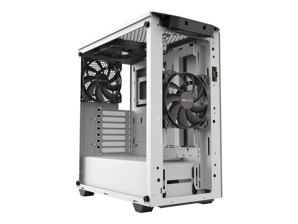 be quiet! Pure Base 500DX - Miditower - ATX - ingen strømforsyning - USB/Lyd - Hvid - (Inkl. 3 x Pure Wings 2 blæsere)
