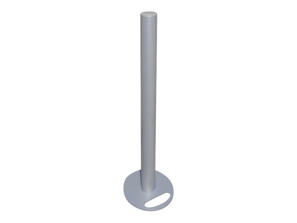 Neomounts FPMA-D935GROMMET - Monteringskomponent (grummetplate, stang) - for LCD-skjerm - sølv - skjermstørrelse: 10"-30" - skrivebord