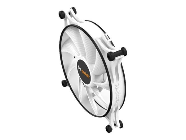 be quiet! Shadow Wings 2 - Kabinet-blæser - 140mm - 900 rpm - 14,7 dB - 49,8 kubikfod/min - Hvid