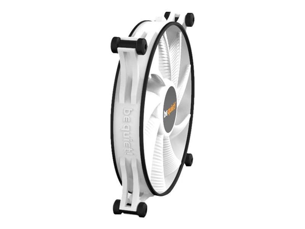 be quiet! Shadow Wings 2 - Kabinet-blæser - 140mm - 900 rpm - 14,7 dB - 49,8 kubikfod/min - Hvid