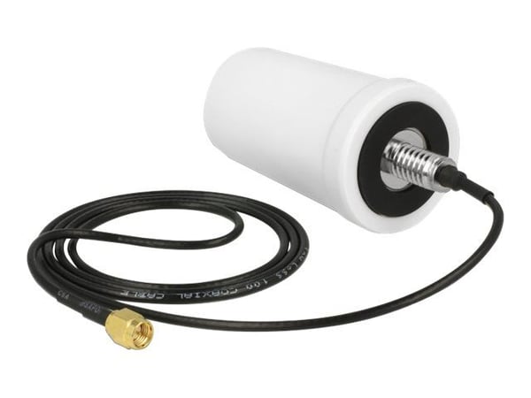 Delock LoRa - Antenni - mobiili, Wi-Fi, Bluetooth - 1,7 dBi (1710 - 2170 MHz:iin), 2,01 dBi (2300 - 2700 MHz:iin), 1,7 dBi (698 - 960 MHz:iin) - su...