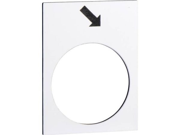 Schneider Electric ZB2BY4913, Valkoinen, 30 mm, 40 mm, 1 kpl, Tšekin tasavalta