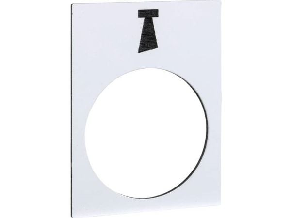 Schneider Electric ZB2BY4932, Valkoinen, 30 mm, 40 mm, 1 kpl, Tšekin tasavalta