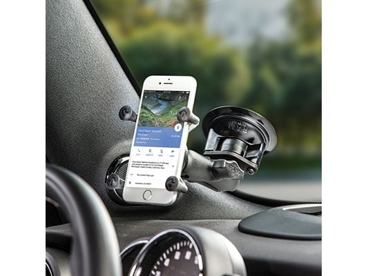 RAM Mounts X-Grip mobilholder med dreielås sugekopp