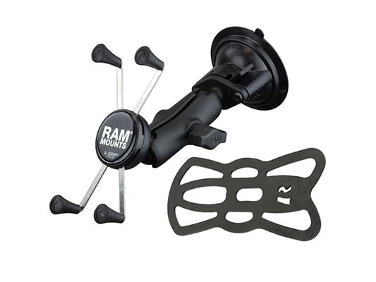 RAM Mounts RAM-B-166-UN10U, Mobiltelefon/smarttelefon, Sykkel/bil, Svart