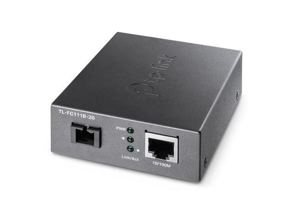 TP-Link TL-FC111B-20, 100 Mbit/s, IEEE 802.3, IEEE 802.3i, IEEE 802.3x, 10BASE-T, 100BASE-T, 100BASE-FX, 100 Mbit/s, Täysi, Puolikas