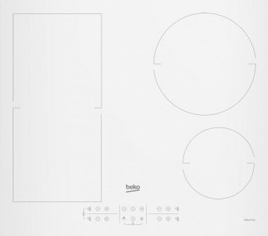 Beko HII64200FMTW keittotaso Valkoinen Sisäänrakennettu 60 cm Zone induktiokeittotaso 4 zone(s)