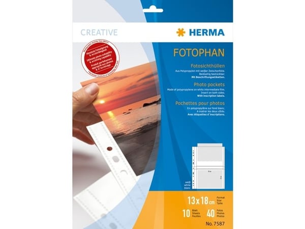 HERMA fotofan - omslag x 10