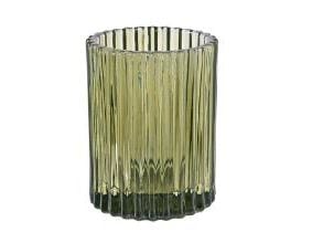 Lysholder Duni Comodo Green 7x5.5 cm Glas,6 stk/krt