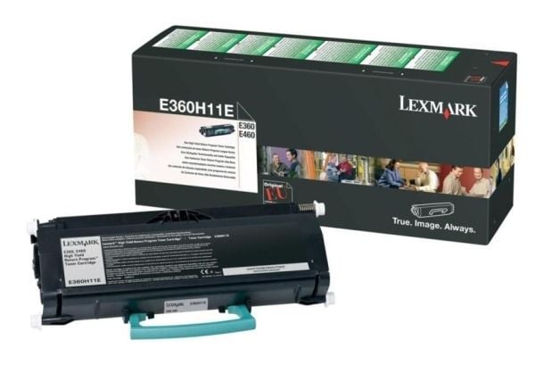 Lexmark - Lång livslängd - svart - original - tonerkassett LRP - för Lexmark E360d, E360dn, E460dn, E460dtn, E460dw