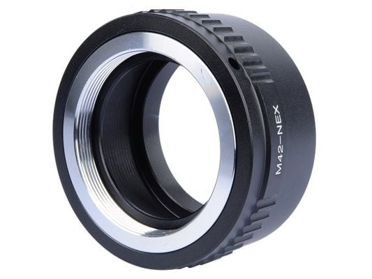 B.I.G. 421308, Sony E, M42, Svart, Metallisk