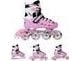 Nils Extreme NH10905 inliner med utskiftbar plate rosa str. 39-42
