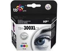 TB - 12 ml - farge (cyan, magenta, gul) - kompatibel - gjenfabrikert - blekkpatron (alternativ for: HP 300XL) - for HP Deskjet F4210, F4213, F4235,...