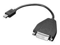 Lenovo - DisplayPort-adapter - Mini DisplayPort til DVI-D - 20 cm - for ThinkPad Edge E431; E531