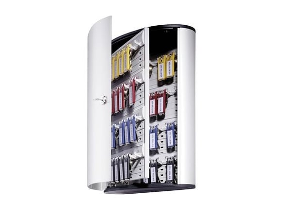 Durable Key Box 48, Aluminium, Sølv, 48 kroker, 302 x 118 x 400 mm