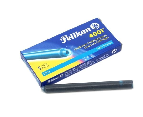 Pelikan GTP/5, 5 styck, Turkos