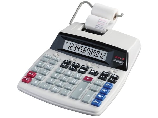 GENIE D69 PLUS - Utskriftsberäknare - LCD - solcellspanel