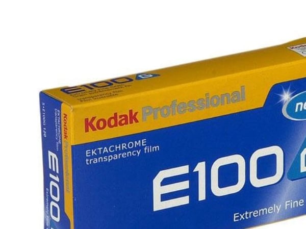Kodak E100G 120, 5 styck, USA, 137 mm, 27 mm, 72 mm, 143 g