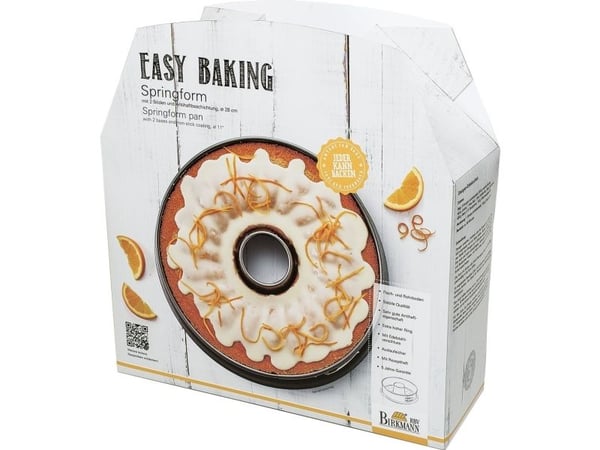 RBV Birkmann 881051, Springform, Rund, 3,5 l, Svart, 280 mm, 280 mm RBV Birkmann 881051, Springform, Rund, 3,5 l, Svart, 280 mm, 280 mm