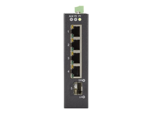 Black Box INDRy II S, Hallitsematon, Gigabit Ethernet (10/100/1000), Seinäkiinnitteinen