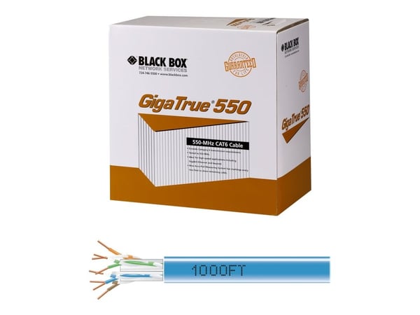 Black Box EYN870A-PB-1000, 304,8 m, Cat6, RJ-45, RJ-45