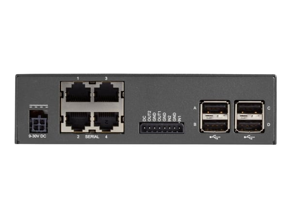 Black Box LES1600 Series LES1604A - Konsol server - 4 porter - RS-232