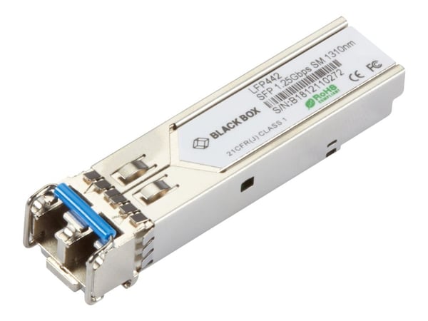 Black Box - SFP (mini-GBIC) transceivermodul - LC-enkeltmodus - opp til 20 km - 1310 nm - for P/N: EMD2000SE-DP-T